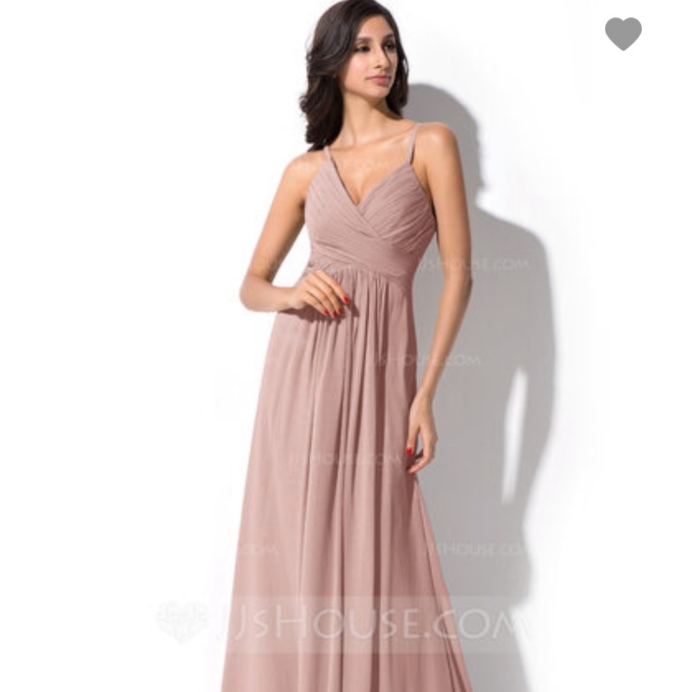 Dusty Rose Bridesmaid Dress